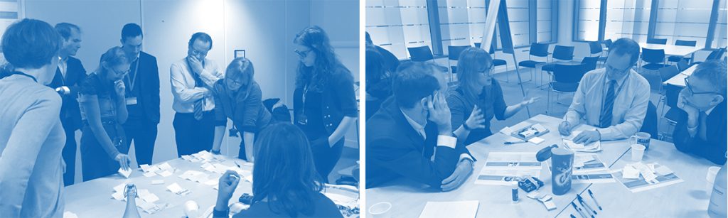 Co-design workshop with internal staff